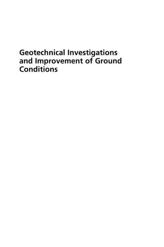 Ground Improvement with Geotechnical Site Investigation Patel | PDF