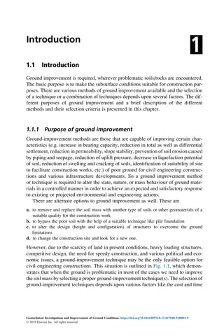 Ground Improvement with Geotechnical Site Investigation Patel | PDF