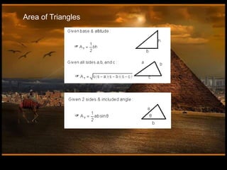 Area of Triangles
 