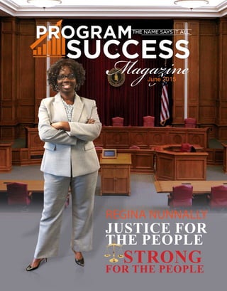 JUSTICE FOR
THE PEOPLE
STRONG
FOR THE PEOPLE
REGINA NUNNALLY
 