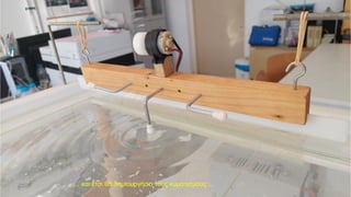 … και έτσι θα δημιουργήσει τους κυματισμούς ...
 