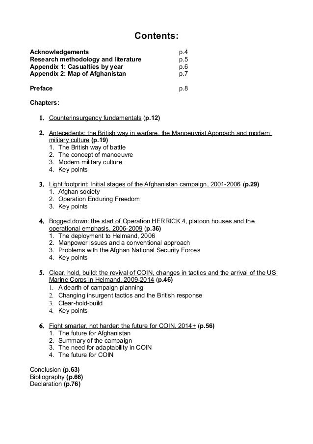 Clear, hold, build the evolution of counterinsurgency (COIN) for the…
