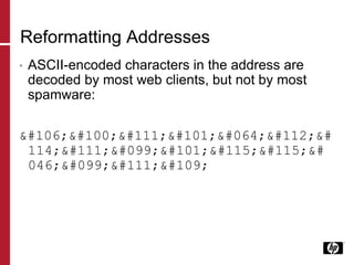 Email Address Harvesting | PDF
