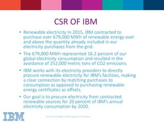 Ibm Csr 328720263 ibm-ppt | PPTX
