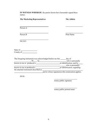 MARKETING REPRESENTATION AGREEMENT_Sample | PDF