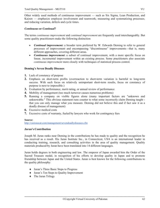 32876995 total-quality-management-notes | PDF