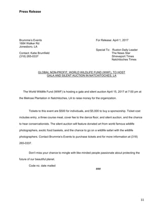 WWF case study PDF | PDF