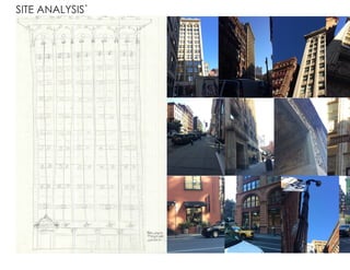 SITE ANALYSIS`
 