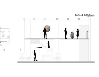 Section 2 -Exhibit Area
Scale 1/2” = 1’ - 0”
1
Main
Street
 
