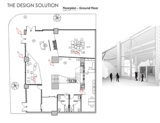 Floorplan - Ground Floor
Scale 1/4” = 1’ - 0”
8
1
2
3
5
4
THE DESIGN SOLUTION
 