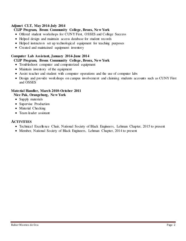 Clip Program Bronx Community College