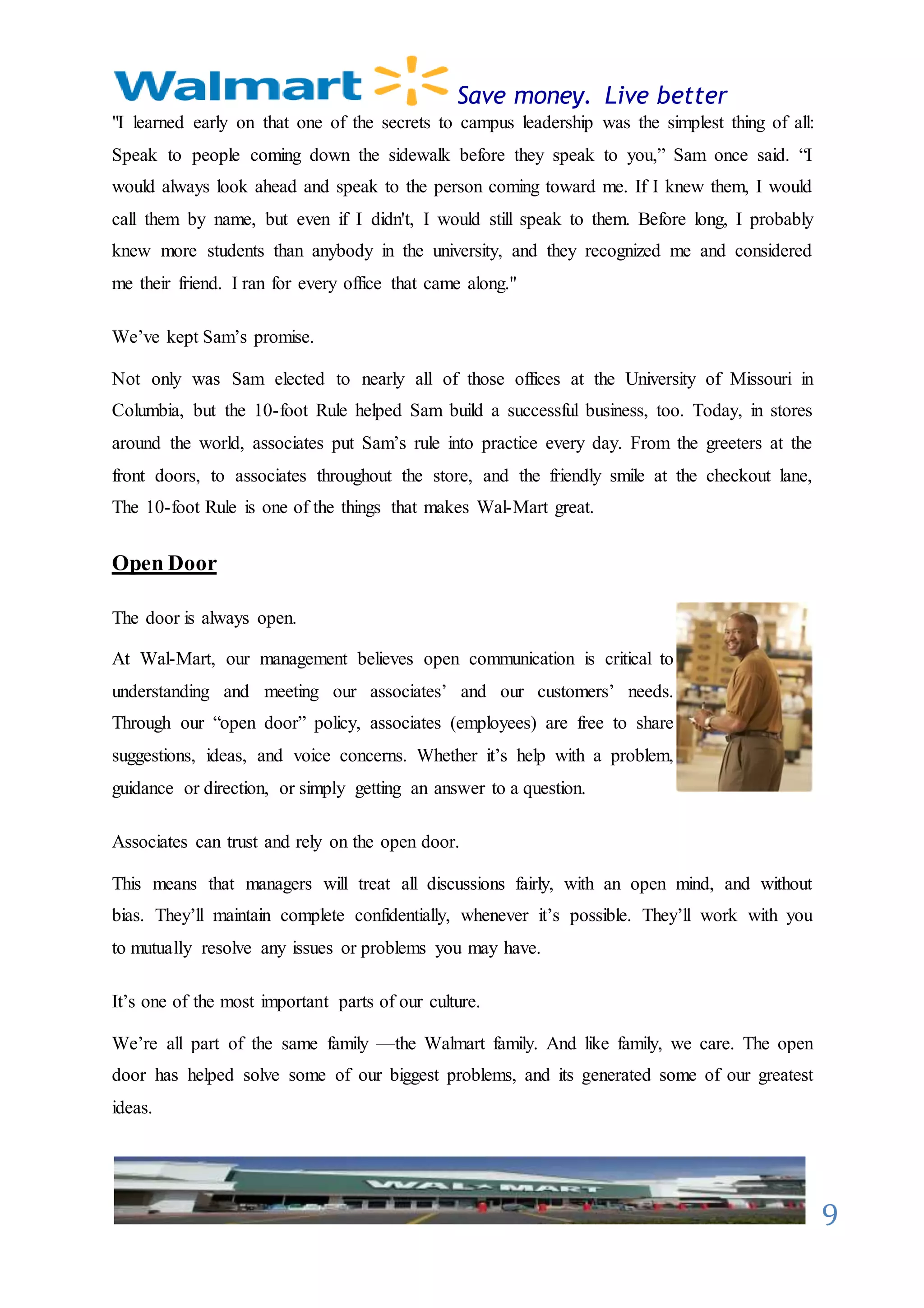 Supply Chain Management Walmart | DOCX