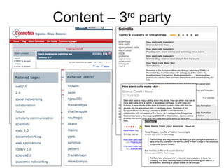 Content – 3 party
          rd
 