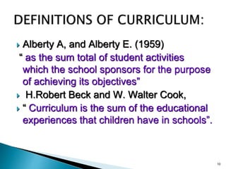 Curriculum unit 1 (8603)