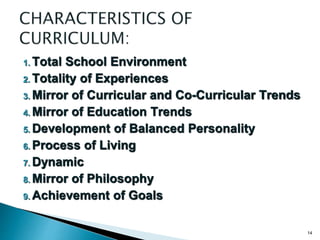 Curriculum unit 1 (8603)