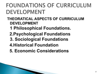 Curriculum unit 1 (8603)
