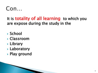 Curriculum unit 1 (8603)