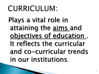 Curriculum unit 1 (8603)
