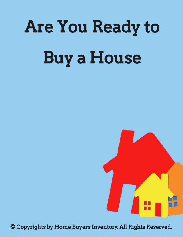 how do you know you are ready to buy a house