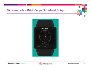 Screenshots - ING Vysya Smartwatch App
28
 