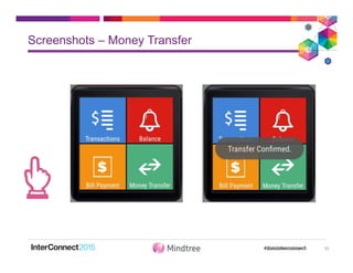 Screenshots – Money Transfer
33
 