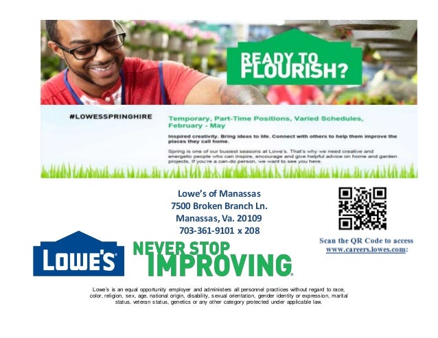 now hiring flyer horizontal lowes online flyer