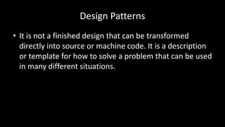 Python: Design Patterns | PPT