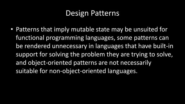 Python: Design Patterns | PPT