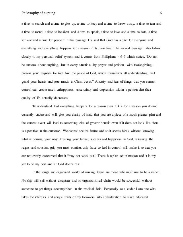 Philosophy Paper Philosophy Of Nursing English Composition Essay also Thesis For Argumentative Essay Examples Essays On High School