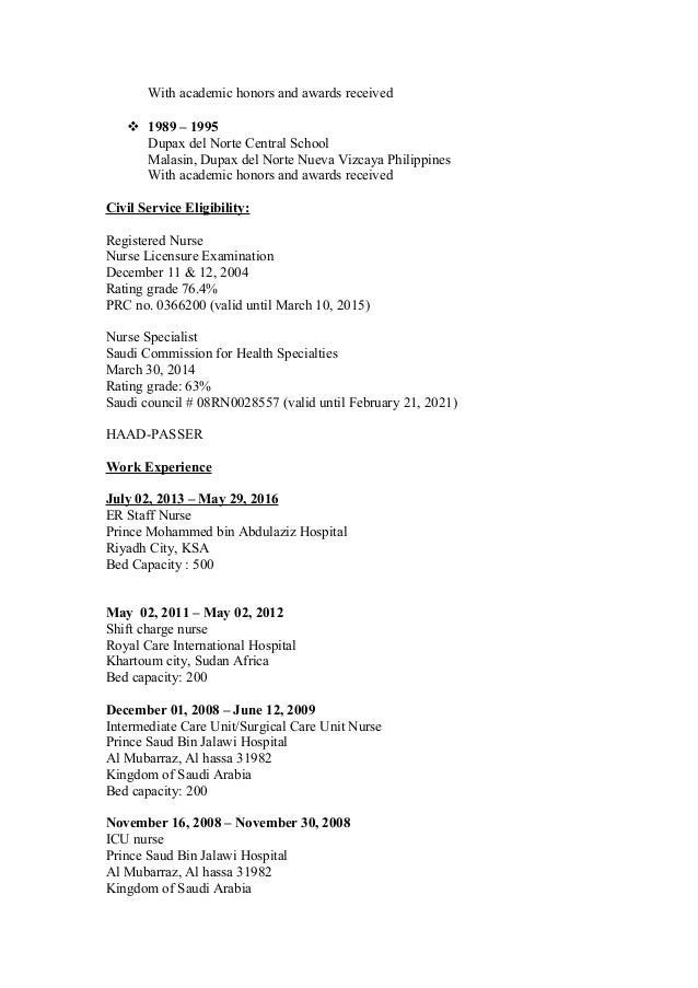 Intermediate Care Nurse Resume Intermediate Care Nurse Resume