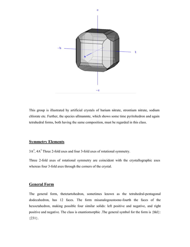 Crystallography 32 classes | PDF | Geology | Science