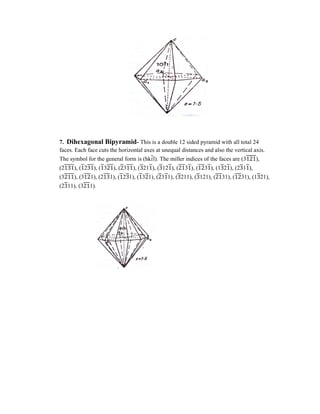 Crystallography 32 classes | PDF