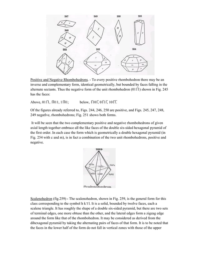 Crystallography 32 classes | PDF | Geology | Science