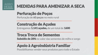 Perfuração de 60 poços no meio rural
Entregamos de um total de
no valor das sementes de milho e sorgo
Possibilitamos vender seus produtos para todo o Estado
 