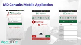 MD Consults Mobile Application
 
