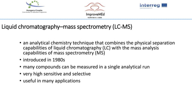 The principle and performance of liquid chromatography–mass ...