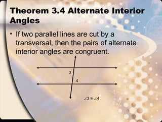 Understanding Parallel Lines and Transversals: Theorems and ...