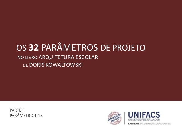 Arquitetura Escolar Doris Kowaltowski Pdf
