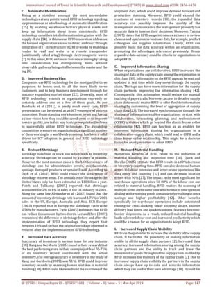 Rfd Journal Issue 10.pdf RFID Technology Adoption Rate in Warehousing A Study of Manufacturing ...