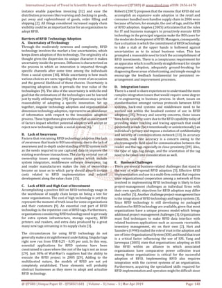 Rfd Journal Issue 10.pdf RFID Technology Adoption Rate in Warehousing A Study of Manufacturing ...