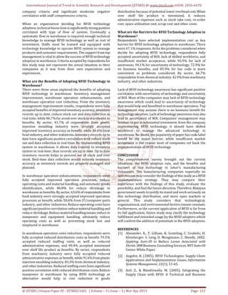 Rfd Journal Issue 10.pdf RFID Technology Adoption Rate in Warehousing A Study of Manufacturing ...