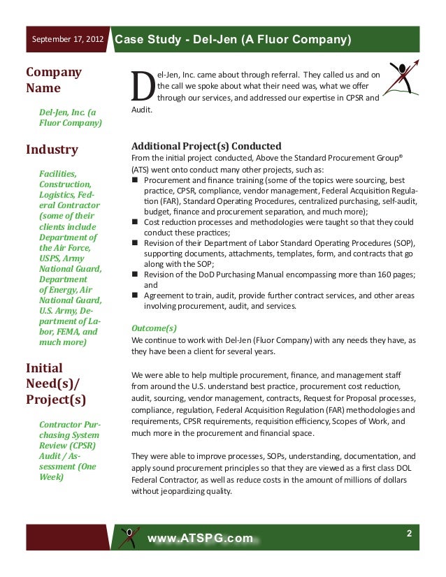 Case study presentation examples picture