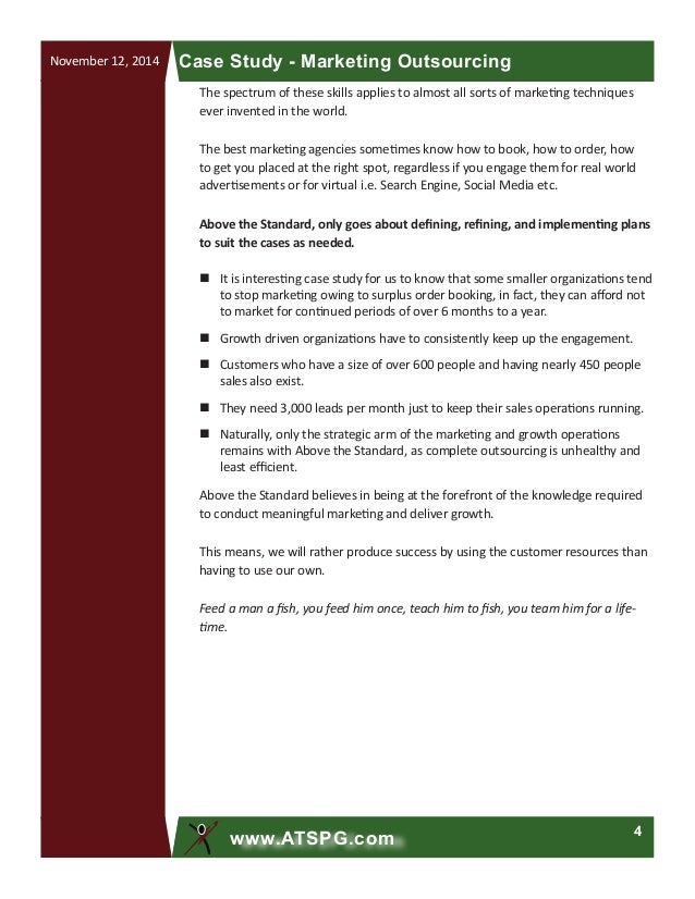 Outsourcing case study pdf image