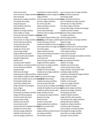 texto normas abnt
como encontrar artigos cientificos publicados
abnt atualizada
onde procurar artigos cientificos
formatação abnt artigo
artigo de pesquisa
abnt trabalhos cientificos
trabalho da abnt
elaborar um artigo cientifico
como redigir um artigo
normas da abnt para trabalho academico
como fazer um artigo
estrutura de um artigo cientifico academico
normas abnt para projetos
normas abnt para texto
nbr 6022 atualizada
relação de normas abnt
normas abnt citação
artigo acadêmico exemplo
normas da abnt para trabalho
trabalho modelo abnt
padrões abnt
normas da abnt trabalho
como elaborar um texto cientifico
normas abnt para trabalho
pesquisa artigo
referencias de artigos
onde pesquisar artigos científicos
como elaborar artigo cientifico abnt
como fazer trabalho com as normas da abnt
formatação trabalho abnt
como fazer trabalho abnt
artigo cientifico em portugues
busca artigos
nbr 6022 de 2003
formatação de trabalho cientifico
artigos cientificos pesquisa
normas da abnt para texto
pesquisa sobre artigo
referência de site abnt
normas tecnica abnt
normas abnt para trabalhos cientificos
trabalho em normas abnt
estrutura artigo academico
trabalho no formato abnt
busca de artigos academicos
exemplo de um texto cientifico
onde posso encontrar artigos cientificos
artigo cientifíco
sites de artigos cientificos academicos
escrever artigos cientificos
nas normas da abnt
artigos cientificos recentes
norma abnt 6022
normas abnt atualizada
melhores sites de artigos cientificos
estrutura abnt
formatação artigo cientifico abnt
site de busca de artigos academicos
normas abnt para resumos
modelo de trabalho normas da abnt
como desenvolver um artigo científico
site scielo artigos
artigo cientifico formato
normas abnt projeto de pesquisa
artigos científicos são
norma abnt nbr
sites para busca de artigos científicos
artigos cientificos originais
como fazer um artigo cientifico
texto artigo cientifico
trabalho na forma da abnt
modelo de um artigo acadêmico
artigos cientifico
sites para busca de artigos
normas abnt para textos
modelos de textos cientificos
normas da abnt 2013 pdf
sites para procurar artigos cientificos
modelo de trabalho na norma da abnt
trabalho cientifico normas abnt
artigo cientifico normas
um exemplo de artigo cientifico
pesquisa de artigo
formas de abnt
comprar normas abnt
artigos academicos cientificos
trabalhos na norma abnt
citacoes abnt
artigos cientificos onde encontrar
ver artigos cientificos
normas abnt sumário
qual a estrutura de um artigo científico
textos cientificos pequenos
formatação artigo
artigos cientificos brasileiros
qual a finalidade do artigo cientifico
exemplo de um artigo científico
site sobre artigos cientificos
normas abnt artigo cientifico formatação
trabalho cientifico modelo
palavras chaves artigo cientifico
só artigos cientificos
normas artigo cientifico
como desenvolver um artigo cientifico
elaborar artigo
artigos cientificos site
trabalhos feitos com as normas da abnt
trabalhos feitos nas normas da abnt
scielo artigo cientificos
novas normas da abnt
modelo de introdução de trabalho cientifico
abnt normas técnicas
site para pesquisa cientifica
elaborar um artigo
trabalho com normas abnt
normas da abnt para citação
artigo cientifico normas abnt 2013
exemplos artigo cientifico
modelo de introdução de artigo cientifico
scielo academico artigos
artigo como elaborar
trabalho na forma abnt
o que é um artigo cientifico
artigo cientifico simples
normas abnt artigos cientificos
pesquisas de artigos cientificos
normas gerais da abnt
modelo trabalho científico
artigo cientifico abnt exemplo
sites de busca de artigos cientificos
padrão abnt para trabalhos
citações em artigos cientificos
normas da abnt introdução
como produzir um texto cientifico
formatação de artigo científico
como fazer um artigo científico
principais normas da abnt
 