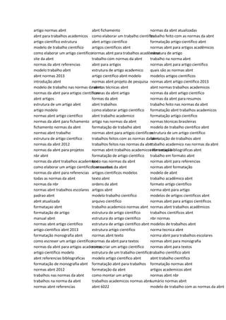 artigo normas abnt
abnt para trabalhos academicos
artigo cientifico estrutura
modelo de trabalho científico
como elaborar um artigo científico
site da abnt
normas da abnt referencias
modelo trabalho abnt
abnt normas 2013
introdução abnt
modelo de trabalho nas normas da abnt
normas da abnt para artigos científicos
abnt artigos
estrutura de um artigo abnt
artigo modelo
normas abnt artigo científico
normas da abnt para fichamento
fichamento normas da abnt
normas abnt trabalho
estrutura de artigo cientifico
normas da abnt 2012
normas da abnt para projetos
nbr abnt
normas da abnt trabalhos academicos
como elaborar um artigo cientifico nas normas da abnt
normas da abnt para referencias
todas as normas da abnt
normas da nbr
normas abnt trabalhos escolares
padrao abnt
abnt atualizada
formataçao abnt
formatação de artigo
manual abnt
normas abnt artigo cientifico
artigo cientifico abnt 2013
formatação monografia abnt
como escrever um artigo científico
normas da abnt para artigos academicos
artigo científico modelo
abnt referencias bibliograficas
formatação de monografia abnt
normas abnt 2012
trabalhos nas normas da abnt
trabalhos na norma da abnt
normas abnt referencias
abnt fichamento
como elaborar um trabalho cientifico
abnt artigo cientifico
artigos cientificos abnt
normas abnt para trabalhos acadêmicos
trabalho com normas da abnt
abnt para artigos
estrutura de artigo academico
artigo cientifico abnt modelo
normas abnt projeto de pesquisa
normas técnicas abnt
normas da abnt artigo
formas da abnt
abnt trabalhos
como elaborar artigo cientifico
abnt trabalho academico
artigo nas normas da abnt
formatação de trabalho abnt
normas abnt para artigos cientificos
trabalhos feitos com as normas da abnt
trabalhos feitos nas normas da abnt
normas abnt trabalhos academicos formatação
formatação de artigo cientifico
texto nas normas da abnt
formas abnt
artigos cientificos modelos
texto abnt
ordens da abnt
artigos abnt
modelo trabalho cientifico
arquivo cientifico
trabalho academico normas abnt
estrutura de artigo científico
estrutura do artigo cientifico
estrutura de artigo científico abnt
estrutura artigo cientifico
normas abnt texto
normas da abnt para textos
como criar um artigo cientifico
estrutura de um trabalho cientifico
modelo artigo científico abnt
formatação abnt para trabalhos
formatação da abnt
como montar um artigo
trabalhos academicos normas abnt
abnt 6022
normas da abnt atualizadas
trabalho feito com as normas da abnt
formatação artigo científico abnt
normas abnt para artigos acadêmicos
estrutura de artigo
trabalho na norma abnt
normas abnt para artigo científico
quais são as normas abnt
modelos artigos cientificos
normas abnt artigo científico 2013
abnt normas trabalhos academicos
normas da abnt artigo cientifico
normas da abnt para resumos
trabalho feito nas normas da abnt
formatação abnt trabalhos academicos
formatação artigo cientifico
normas técnicas brasileiras
modelo de trabalho cientifico abnt
estrutura de um artigo científico
formatação de trabalhos abnt
trabalho academico nas normas da abnt
referencias bibliográficas abnt
trabalho em formato abnt
normas abnt para referencias
normas abnt formatação
modelo de abnt
trabalho acadêmico abnt
formato artigo científico
norma abnt para artigo
modelos de artigos cientificos abnt
normas abnt para artigos científicos
normas abnt trabalhos acadêmicos
trabalhos cientificos abnt
nbr normas
modelos de trabalhos abnt
norma tecnica abnt
norma abnt para trabalhos escolares
normas abnt para monografia
normas abnt para textos
trabalho científico abnt
abnt trabalho cientifico
formatação normas abnt
artigos academicos abnt
normas abnt nbr
sumário normas abnt
modelo de trabalho com as normas da abnt
 