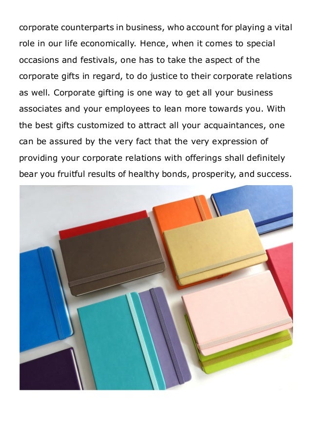 Custom Notebooks for Corporate Meetings and Corporate Gifts