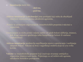 IMUNIZACIJA | PPT