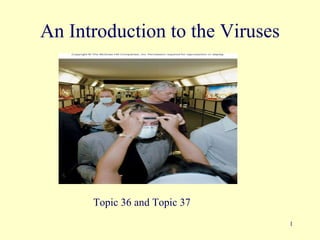 An Introduction to the Viruses Topic 36 and Topic 37 