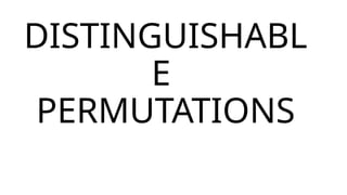 Understanding Distinguishable Permutations with Repetition: Formulas ...