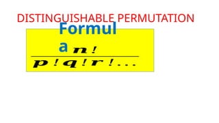 Distinguishable Permutation Example Understanding Distinguishable Permutations with Repetition: Formulas ...